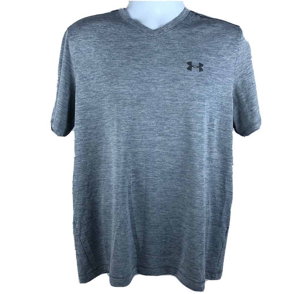 Under‎ Armour Heat Gear Loose Athletic T-Shirt Size Large Gym Running Training
